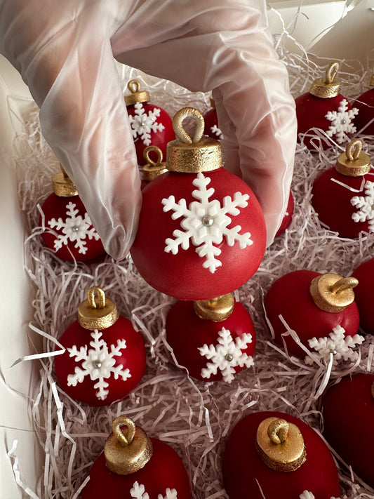 Cake Truffle Ornaments