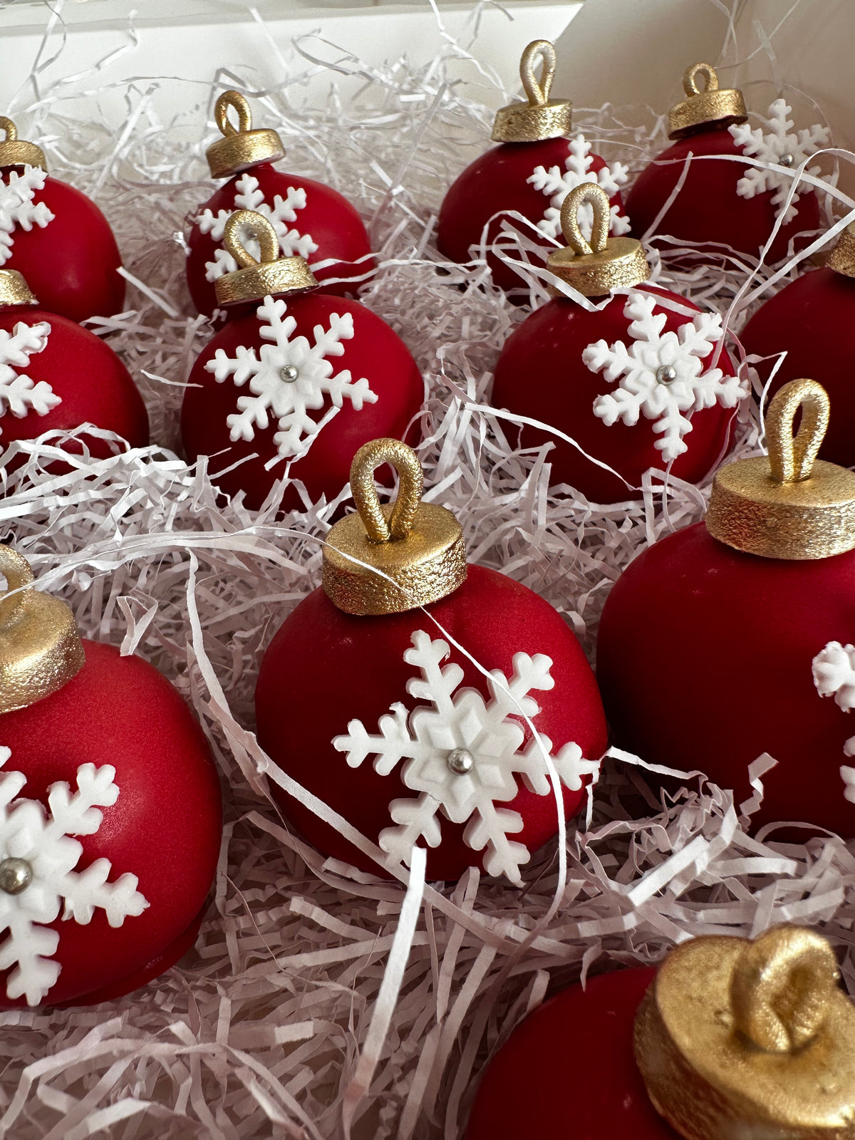 Cake Truffle Ornaments