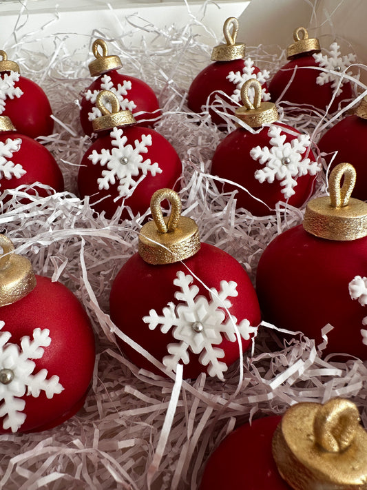 Cake Truffle Ornaments