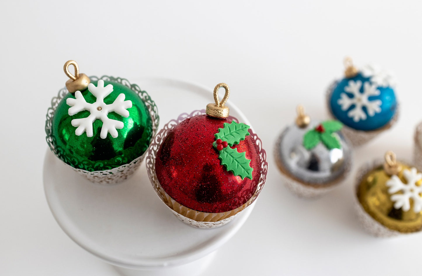 Cupcake Ornaments Box of 1