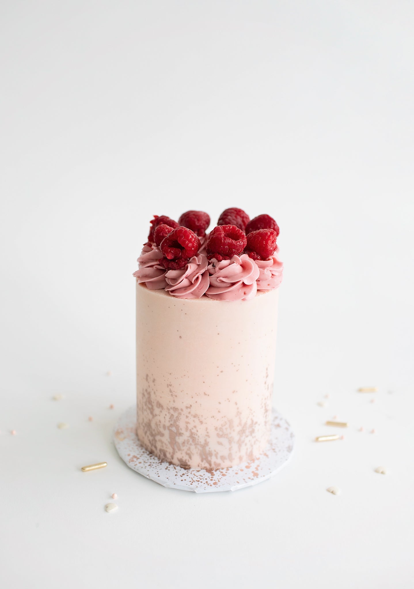 Lemon Raspberry Mini Cake – GD Cakes