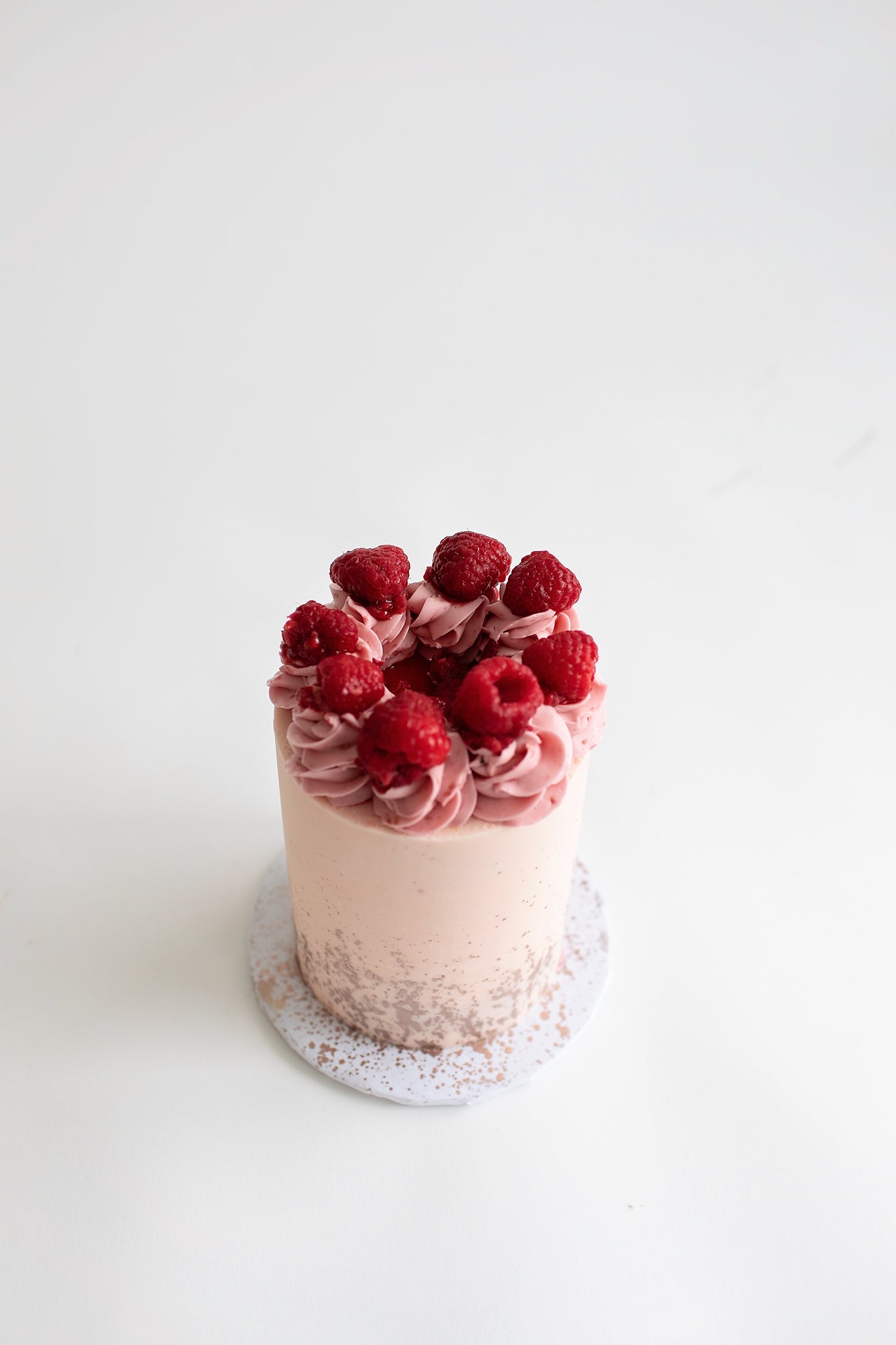 Lemon Raspberry Mini Cake – GD Cakes