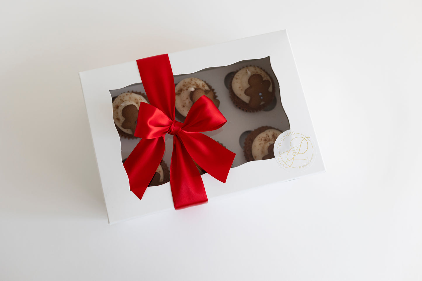 Ginger Bread Cupcakes Gift Box